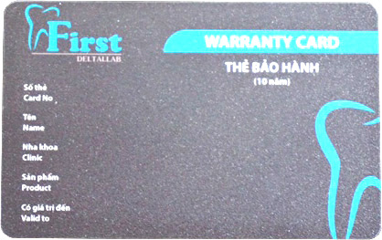 Thẻ bảo hành